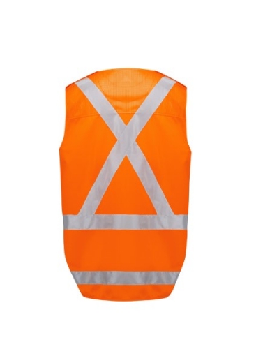 Picture of Syzmik Unisex Hi Vis NSW Rail Vest