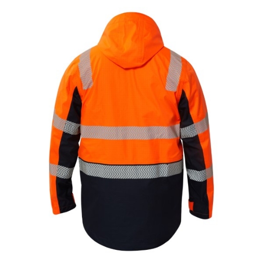 Picture of Flame Buster FR Hi Vis Wet Weather Segmented Reflective Jacket