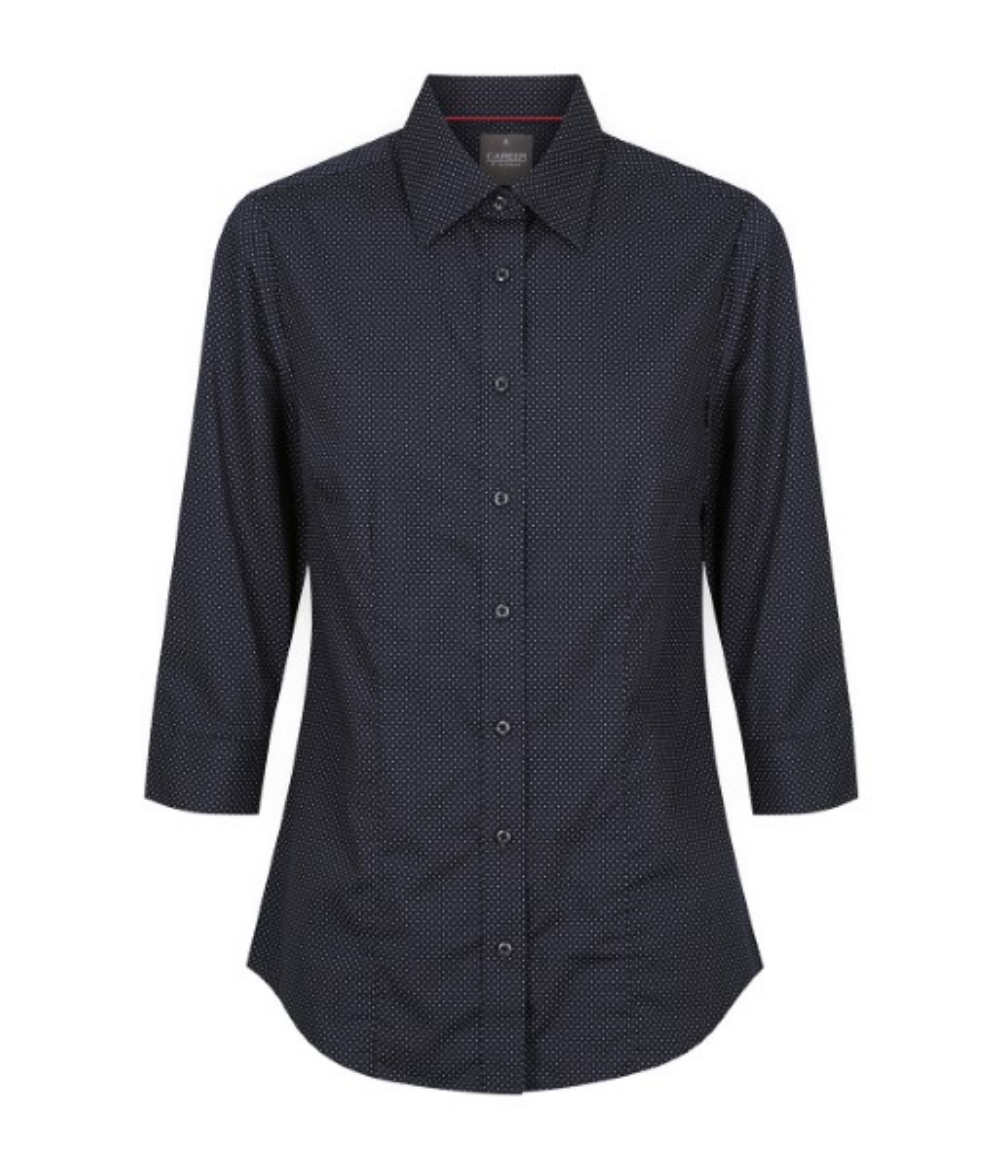 Picture of Gloweave Ladies Soho Dot Print 3/4 Sleeve Shirt