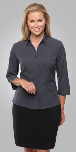 Picture of City Collection Ladies Blouse Ezylin 3/4 Sleeve