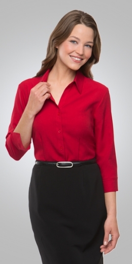 Picture of City Collection Ladies Blouse Ezylin 3/4 Sleeve