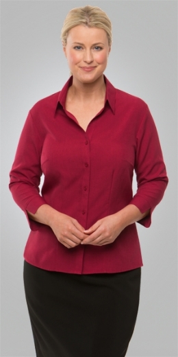 Picture of City Collection Ladies Blouse Ezylin 3/4 Sleeve