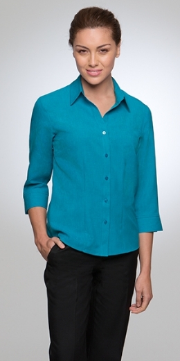 Picture of City Collection Ladies Blouse Ezylin 3/4 Sleeve