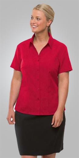 Picture of City Collection Ladies Blouse Ezylin Short Sleeve
