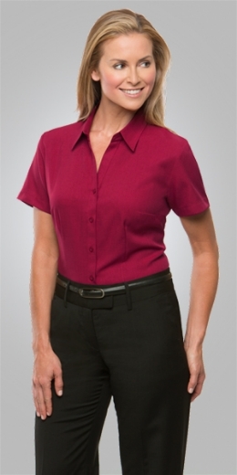 Picture of City Collection Ladies Blouse Ezylin Short Sleeve