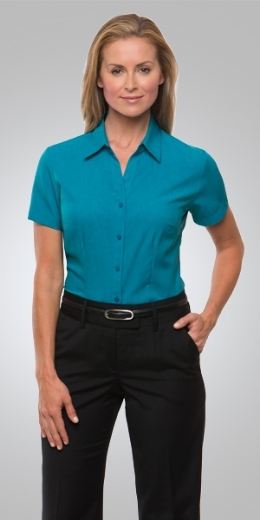 Picture of City Collection Ladies Blouse Ezylin Short Sleeve
