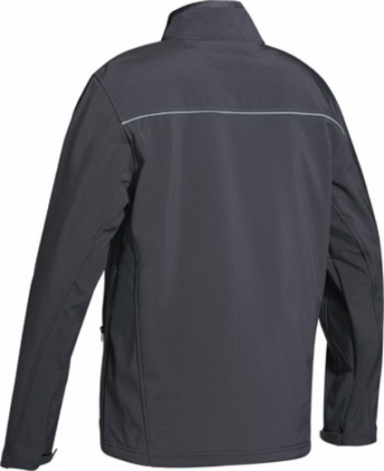 Picture of Bisley Fleece Soft shell Brushed Fleece Lined Jacket with Reflective Piping