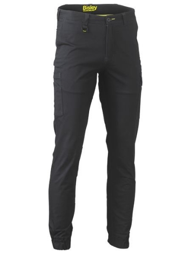 Picture of Bisley Stretch Cotton Drill Cargo Cuffed Pants
