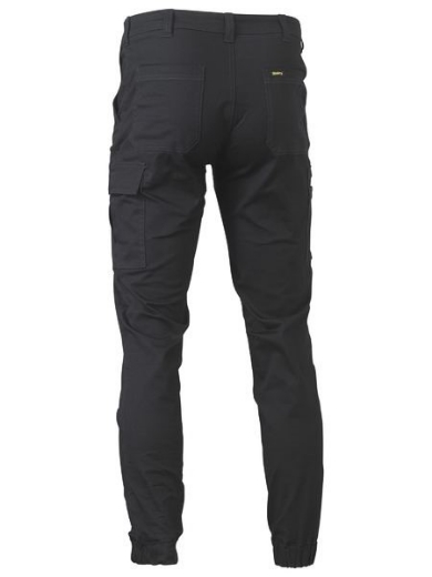 Picture of Bisley Stretch Cotton Drill Cargo Cuffed Pants