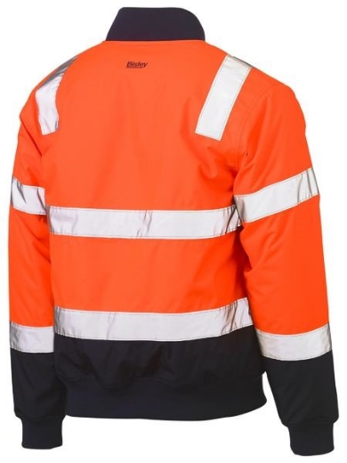 Picture of Bisley Hi Vis Bomber Jacket with Reflective Tape