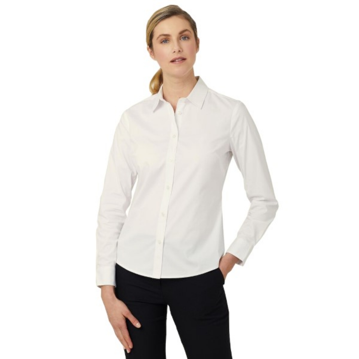 Picture of NNT Ladies Avignon Long Sleeve Slim Fit Shirt