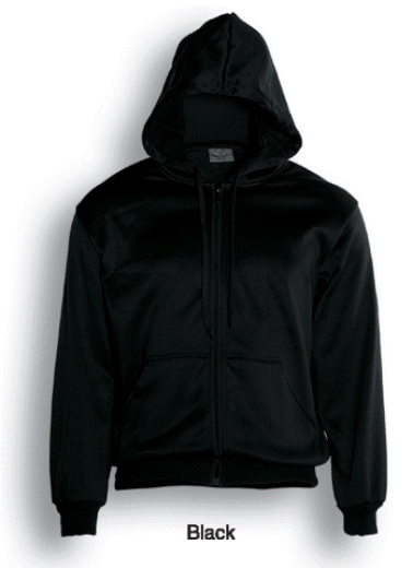 Picture of Bocini Adults Zip Front Fleece Hoodie