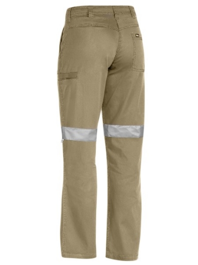Picture of Bisley Ladies Cool Vented Light Weight Work Pant with Reflective Tape