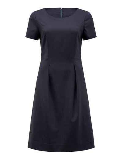Picture of NNT Ladies Stretch Wool Blend Short Sleeve Dress