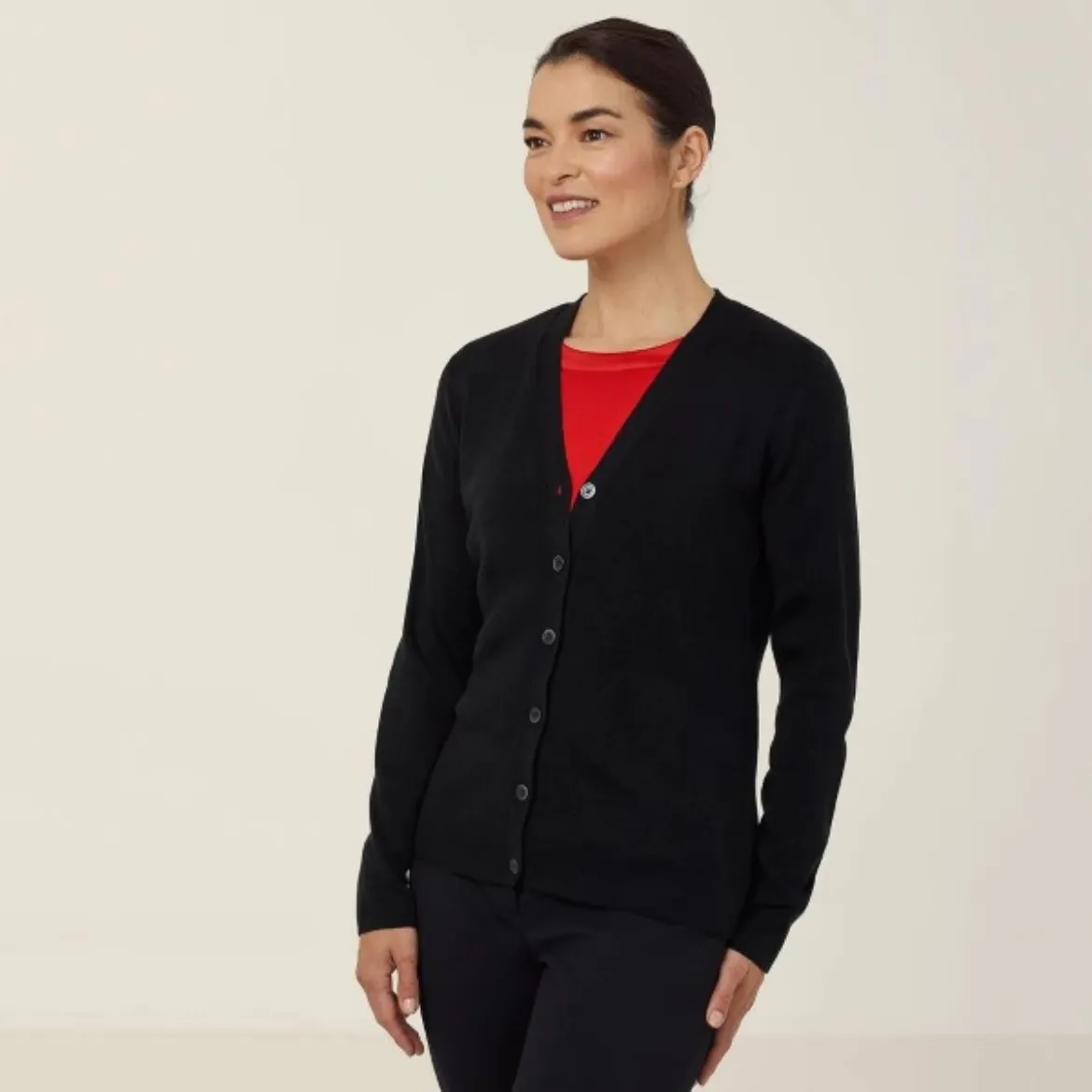 Picture of NNT Ladies Button Front Cardigan