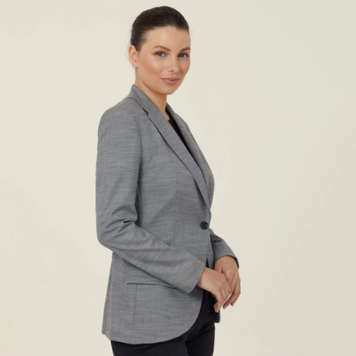 Picture of NNT Ladies Linen Look Half Lined Jacket