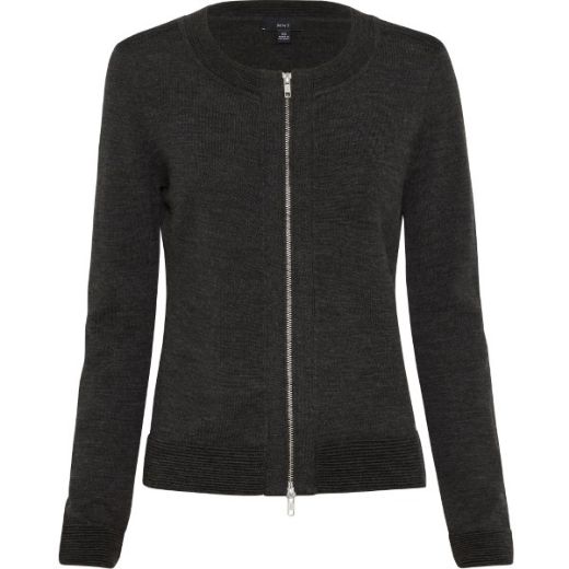 Picture of NNT Ladies Pure Wool Zip Front Cardigan