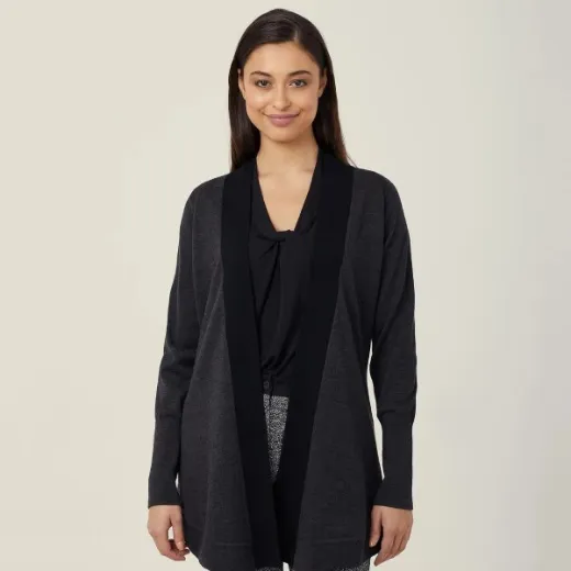 Picture of NNT Ladies Pure Wool Longline Cardigan