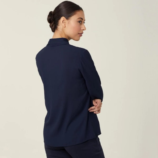 Picture of NNT Ladies Georgie Tie Neck Blouse