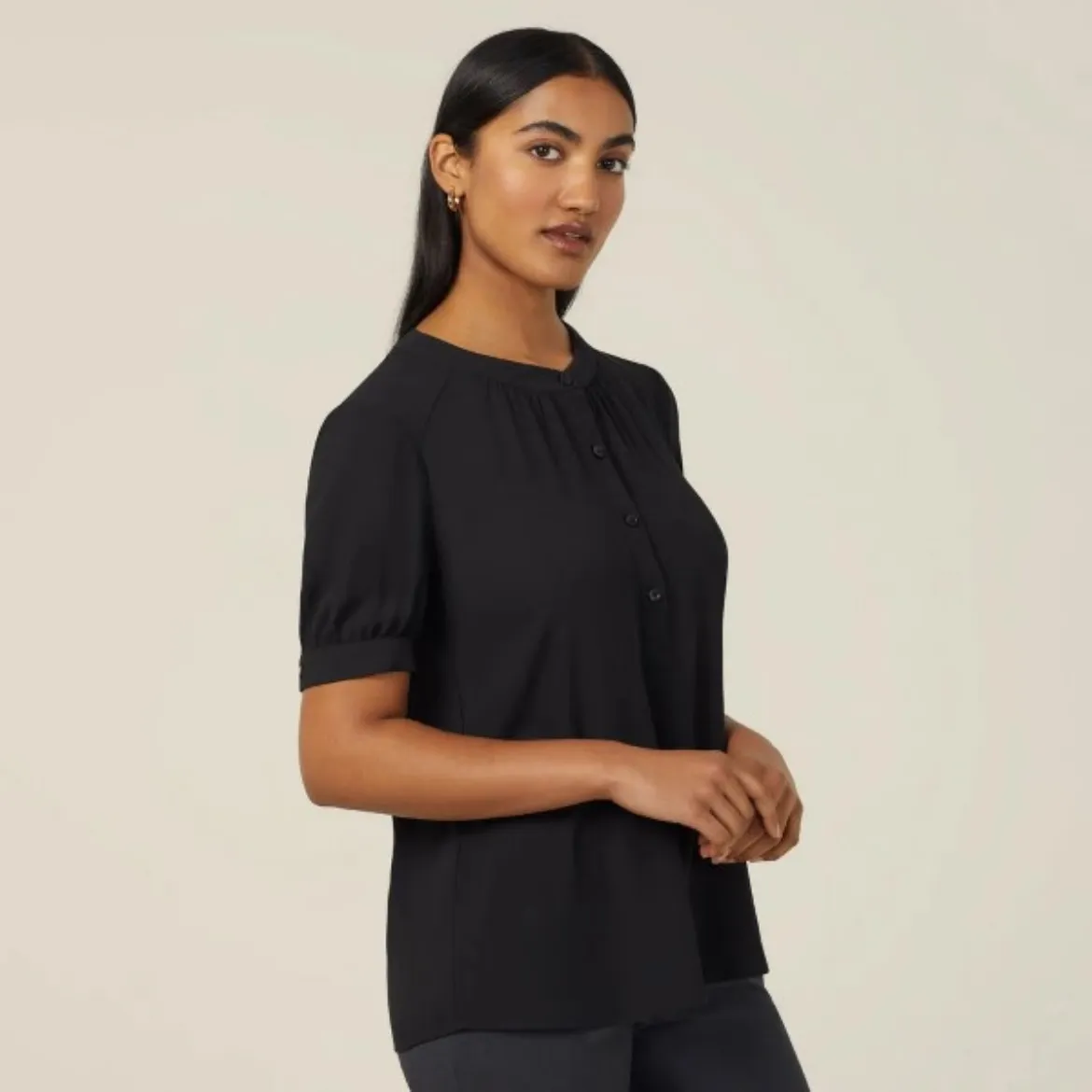 Picture of NNT Ladies Georgie Short Sleeve Top