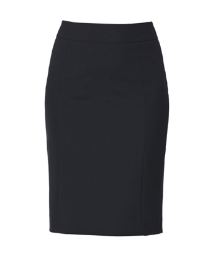 Picture of NNT Ladies Stretch Wool Blend Panel Pencil Skirt