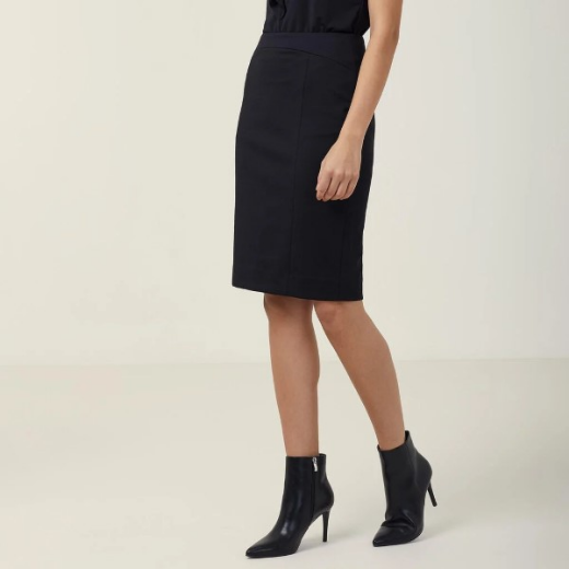 Picture of NNT Ladies Ponte Knit Pencil Skirt