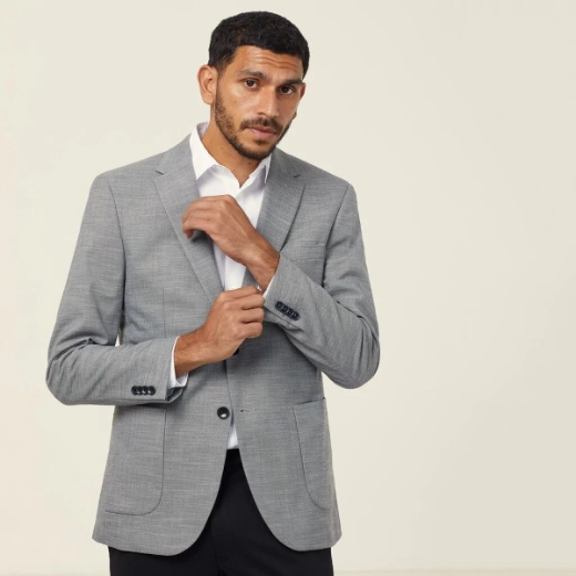 Picture of NNT Mens Linen Look Half Lined Jacket