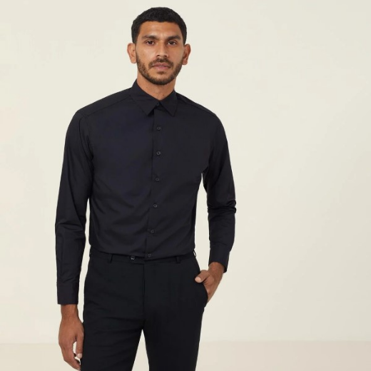 Picture of NNT Mens Poplin Long Sleeve Shirt - Classic Fit