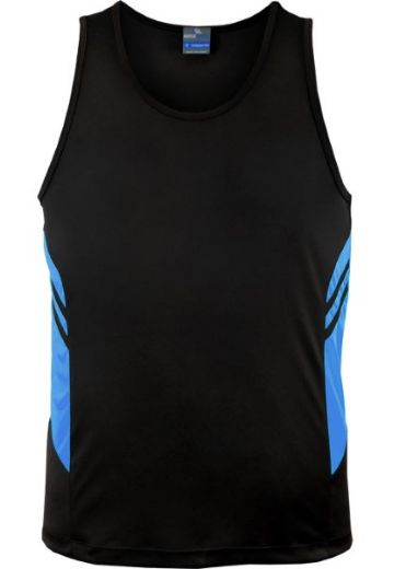 Picture of Aussie Pacific Mens Tasman Singlet 100% Polyester Microknit