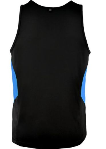 Picture of Aussie Pacific Mens Tasman Singlet 100% Polyester Microknit