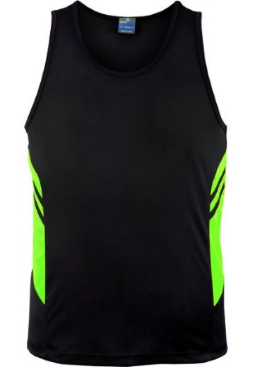 Picture of Aussie Pacific Mens Tasman Singlet 100% Polyester Microknit