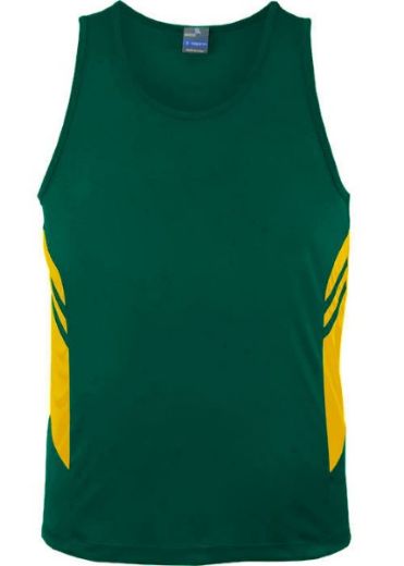 Picture of Aussie Pacific Mens Tasman Singlet 100% Polyester Microknit