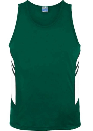 Picture of Aussie Pacific Mens Tasman Singlet 100% Polyester Microknit