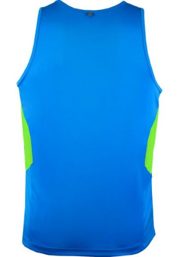 Picture of Aussie Pacific Mens Tasman Singlet 100% Polyester Microknit