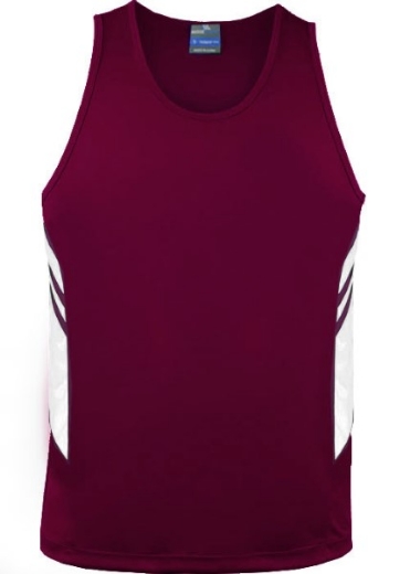Picture of Aussie Pacific Mens Tasman Singlet 100% Polyester Microknit