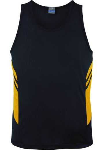 Picture of Aussie Pacific Mens Tasman Singlet 100% Polyester Microknit