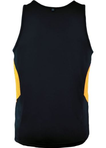 Picture of Aussie Pacific Mens Tasman Singlet 100% Polyester Microknit