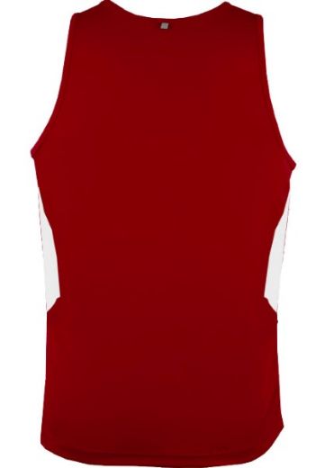 Picture of Aussie Pacific Mens Tasman Singlet 100% Polyester Microknit