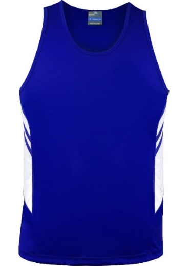 Picture of Aussie Pacific Mens Tasman Singlet 100% Polyester Microknit