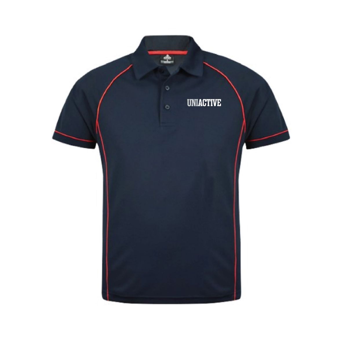 Picture of Aussie Pacific Mens Endeavour Polo Shirt Navy/Red
