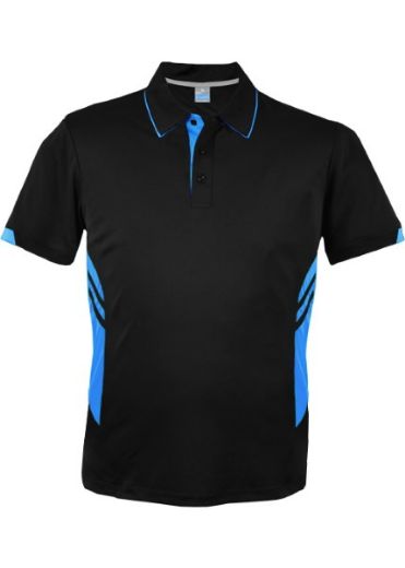 Picture of Aussie Pacific Mens Tasman Polo Shirt 100% Polyester Microknit