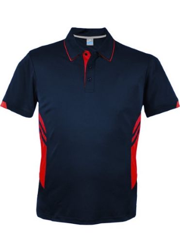 Picture of Aussie Pacific Mens Tasman Polo Shirt 100% Polyester Microknit