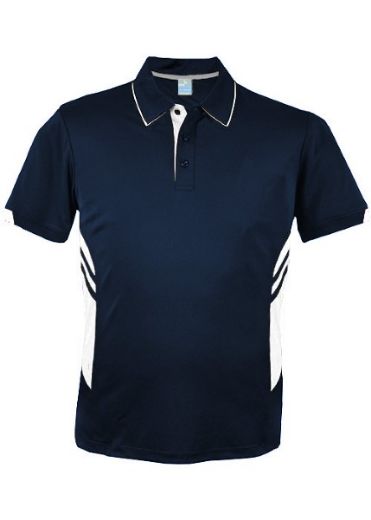 Picture of Aussie Pacific Mens Tasman Polo Shirt 100% Polyester Microknit