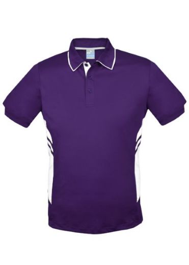 Picture of Aussie Pacific Mens Tasman Polo Shirt 100% Polyester Microknit