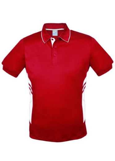 Picture of Aussie Pacific Mens Tasman Polo Shirt 100% Polyester Microknit