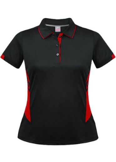 Picture of Aussie Pacific Ladies Tasman Polo Shirt 100% Polyester Microknit