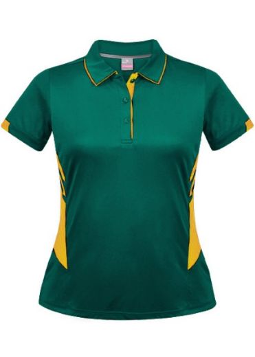 Picture of Aussie Pacific Ladies Tasman Polo Shirt 100% Polyester Microknit