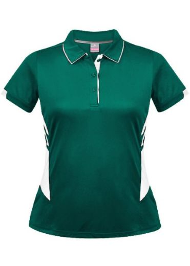 Picture of Aussie Pacific Ladies Tasman Polo Shirt 100% Polyester Microknit