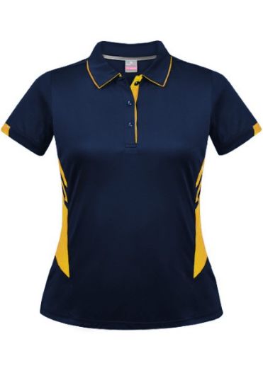 Picture of Aussie Pacific Ladies Tasman Polo Shirt 100% Polyester Microknit