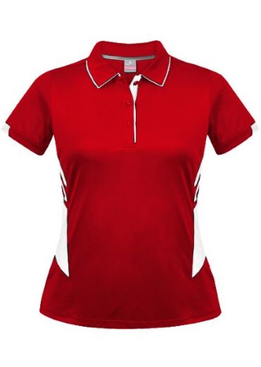Picture of Aussie Pacific Ladies Tasman Polo Shirt 100% Polyester Microknit